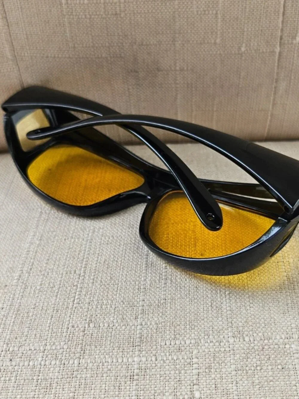 Night Vision Sunglasses Men Eyewear Safety Glasses Yellow Lenses Fashion